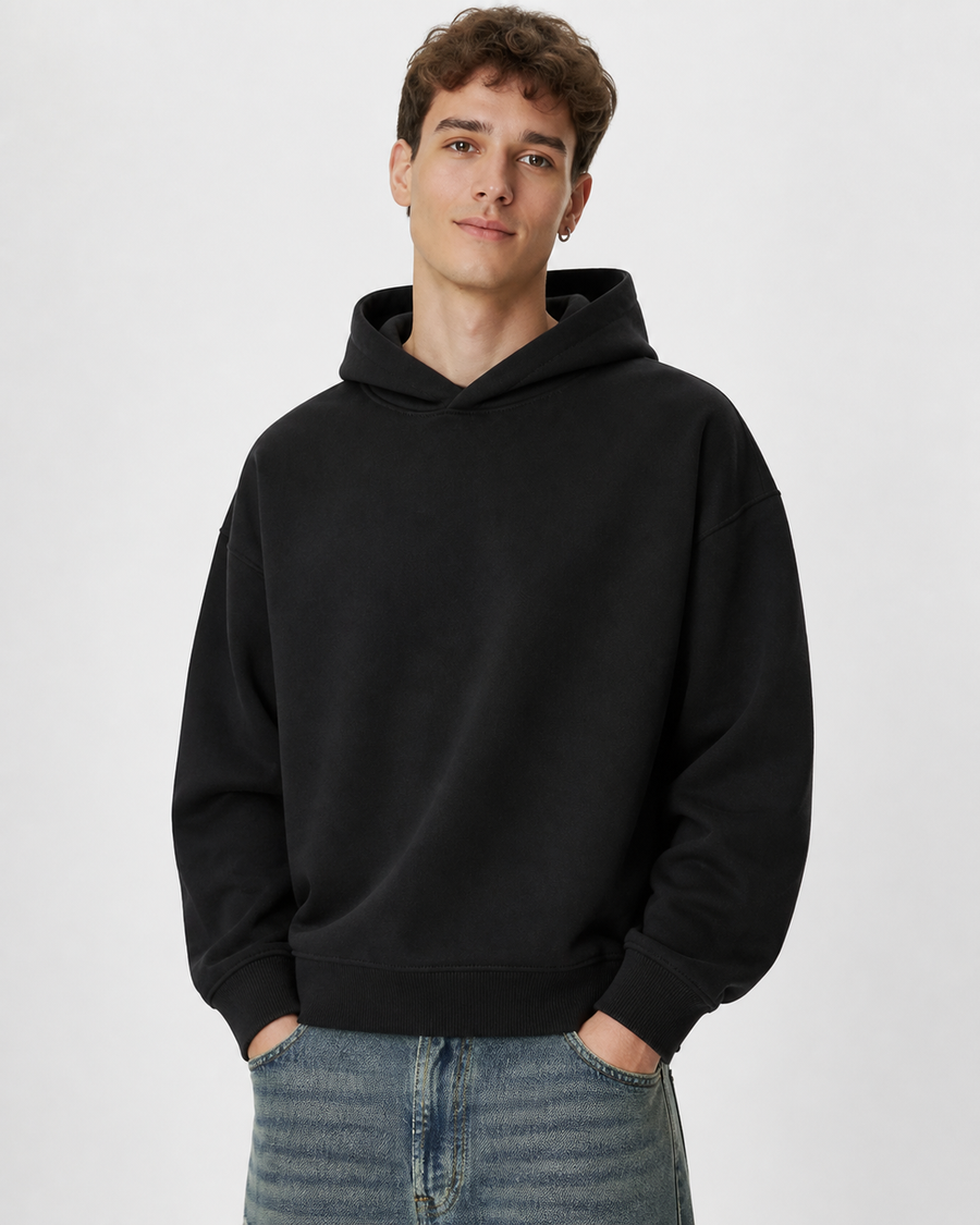 350 GSM Boxy Pullover Hoodie
